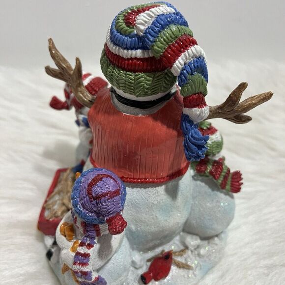 Fritz And Floyd Snowman Musical Figurine "We‎ Wish You A Merry Christmas" - Picture 9 of 12